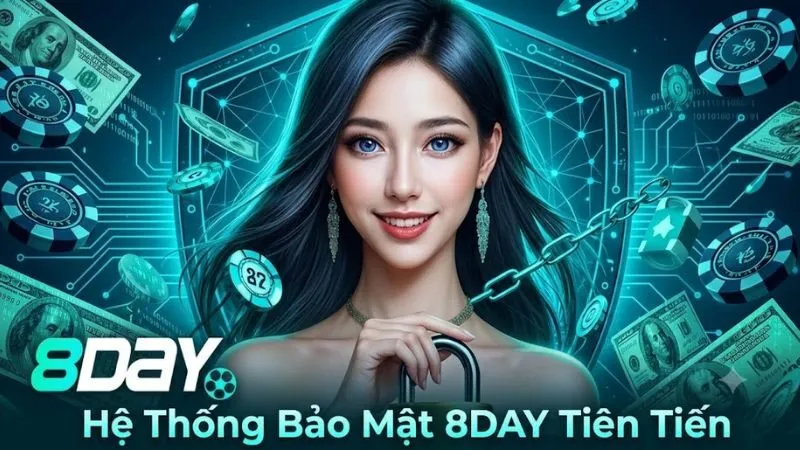 Hệ thống bảo mật thông tin và quy trình giao dịch an toàn tại 8DAY